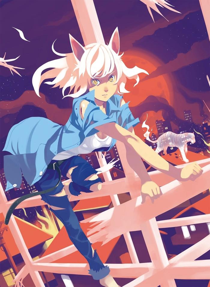 Nekomonogatari Cat Tale (White) Light Novel — Back Cover