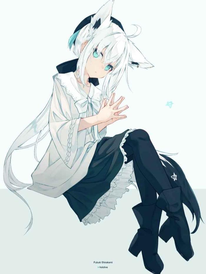 Shirakami fubuki no book Doujinshi - Mito Nagishiro — Interior