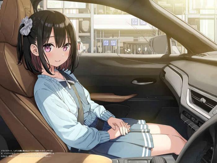Date Biyori Doujinshi Illustration Book - Kantoku — Back Cover