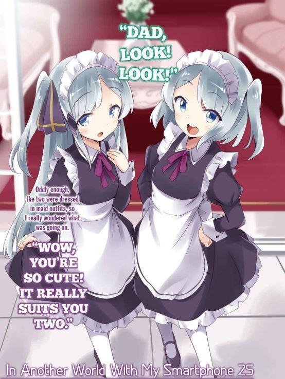 In Another World With My Smartphone Light Novel Volume 25 — Back Cover