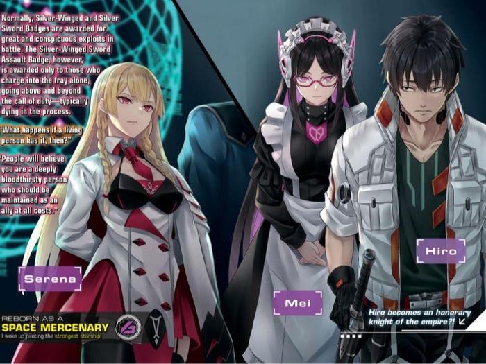Reborn as a Space Mercenary Light Novel Volume 6 — Back Cover