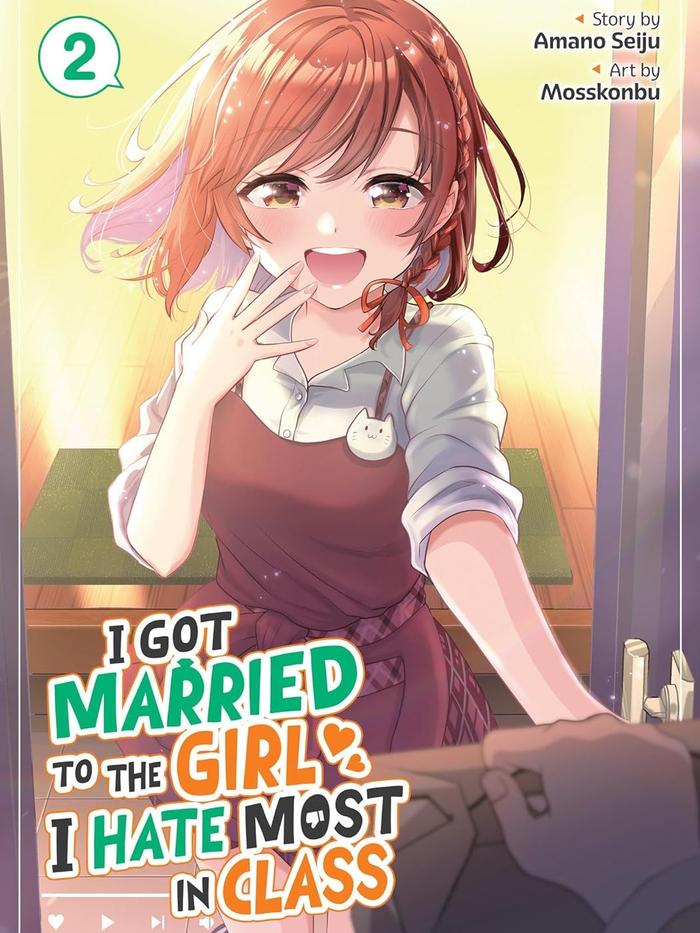 I Got Married to the Girl I Hate Most in Class Manga Volume 2