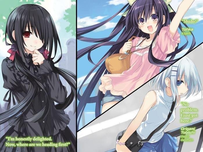 Date A Live Light Novel Volume 3 — Interior