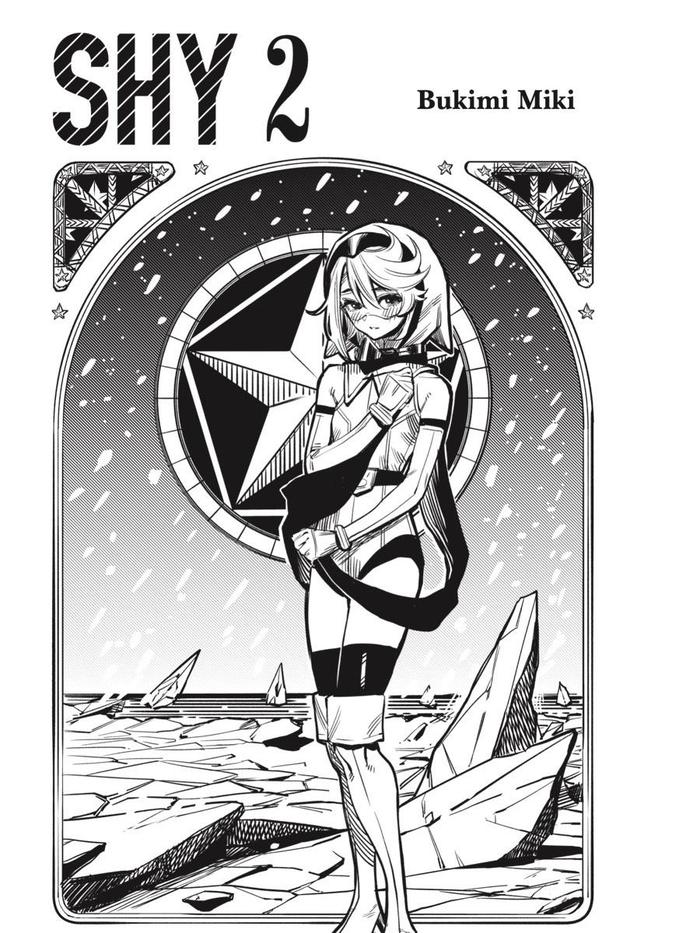 Shy Manga Volume 2 - Yen Press by Bukimi Miki — Back Cover