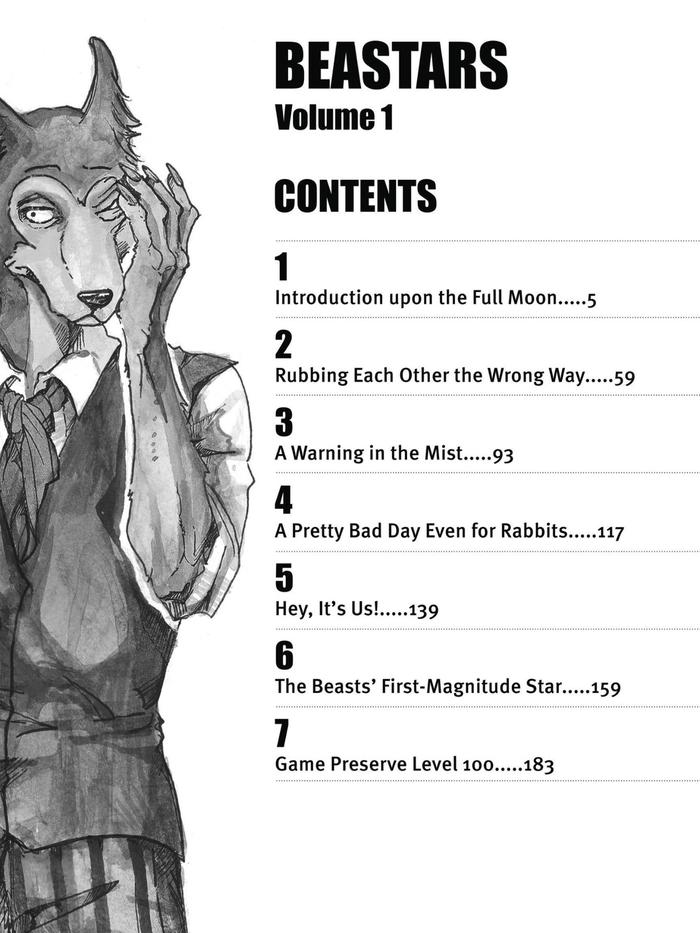 BEASTARS Manga Volume 1 - Viz Media - Paru Itagaki — Image 4