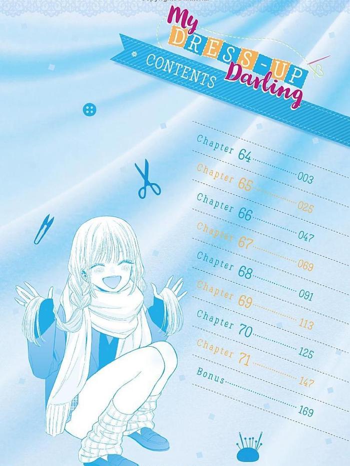 My Dress-Up Darling Manga Volume 9 — Interior