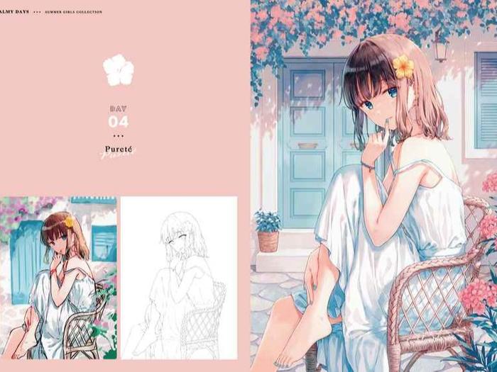BALMY DAYS Doujinshi Illustration Book - Hiten (JP) — Interior