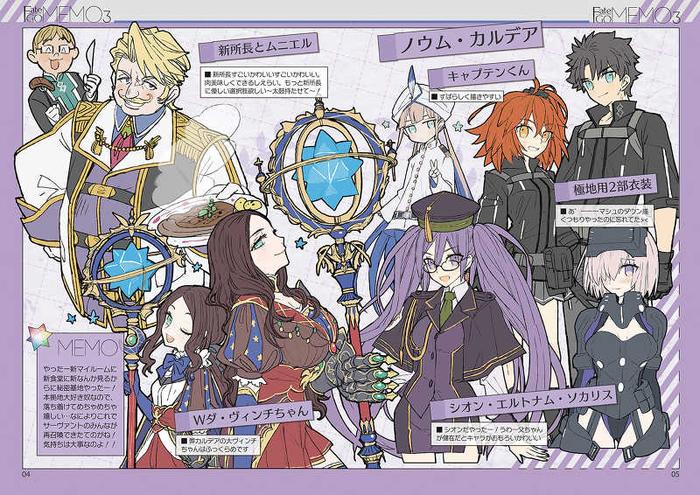 Fate/GOMEMO 3 Doujinshi — Back Cover
