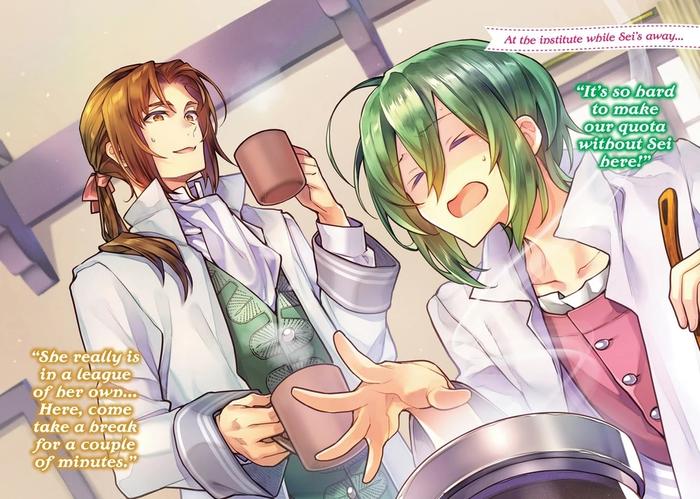 The Saint’s Magic Power is Omnipotent Light Novel Volume 6 — Back Cover