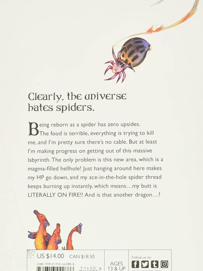 So I'm a Spider, So What? Light Novel Volume 2 — Back Cover