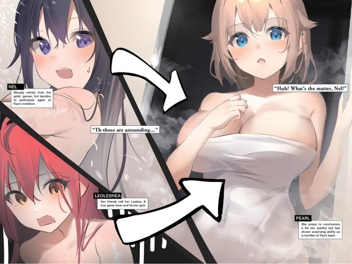 Gods' Games We Play Light Novel Volume 3 — Back Cover