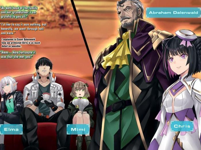 Reborn as a Space Mercenary Light Novel Volume 4 — Interior