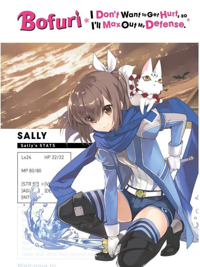Bofuri: I Don't Want to Get Hurt Light Novel Volume 2 — Back Cover