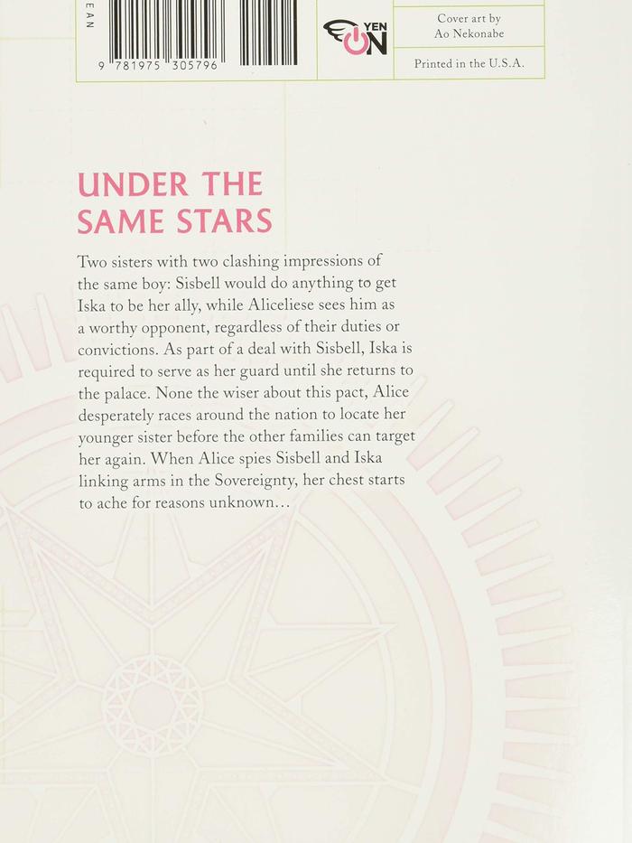 Our Last Crusade or the Rise of a New World Light Novel Volume 5 — Back Cover