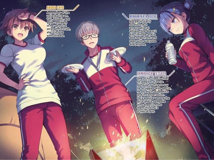 Classroom of the Elite Year 2 Light Novel Volume 3 — Interior