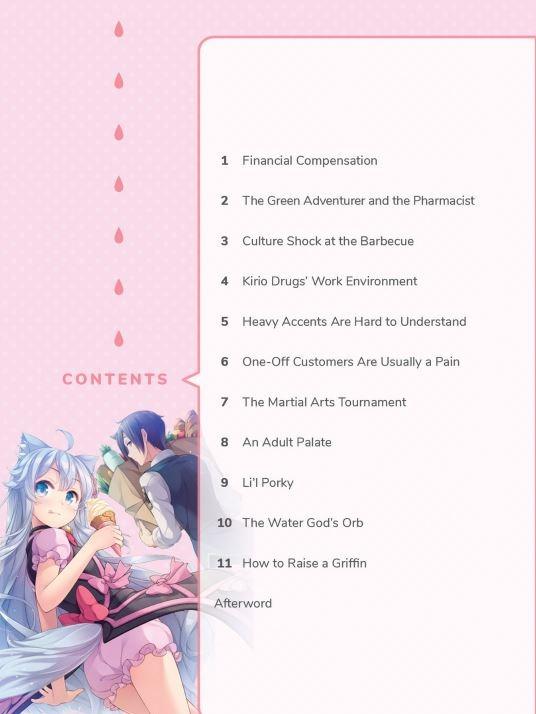Drugstore in Another World Light Novel Volume 4 — Interior