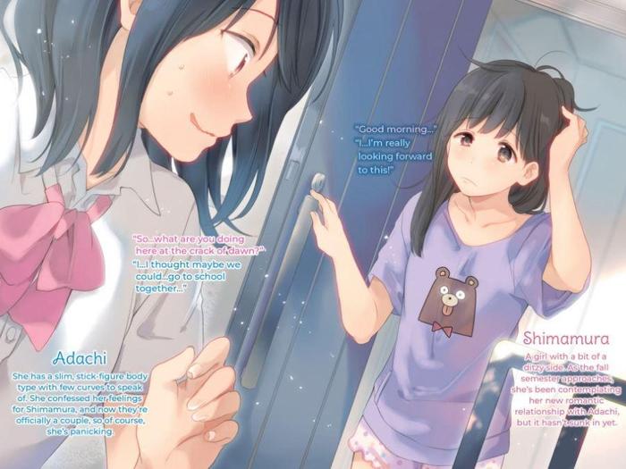 Adachi and Shimamura Light Novel Volume 7 — Back Cover