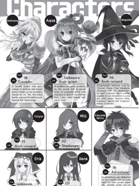 Konosuba God's Blessing on This Wonderful World Light Novel Volume 4 — Interior