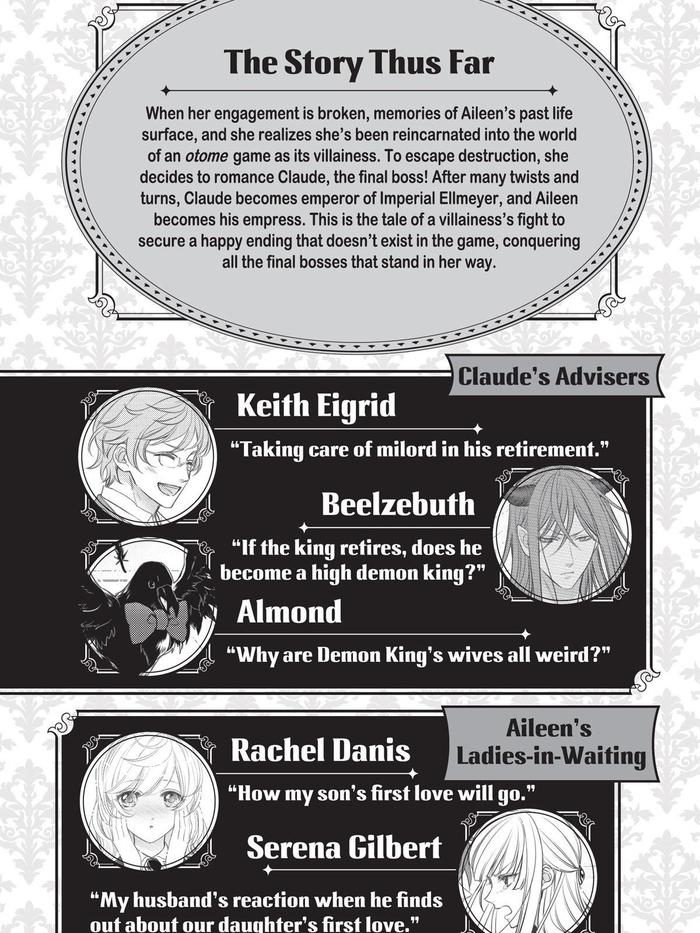 I'm the Villainess, So I'm Taming the Final Boss Light Novel Volume 8 — Interior