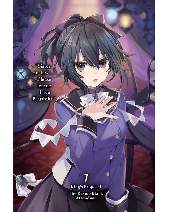 King's Proposal Light Novel Volume 7 — Back Cover