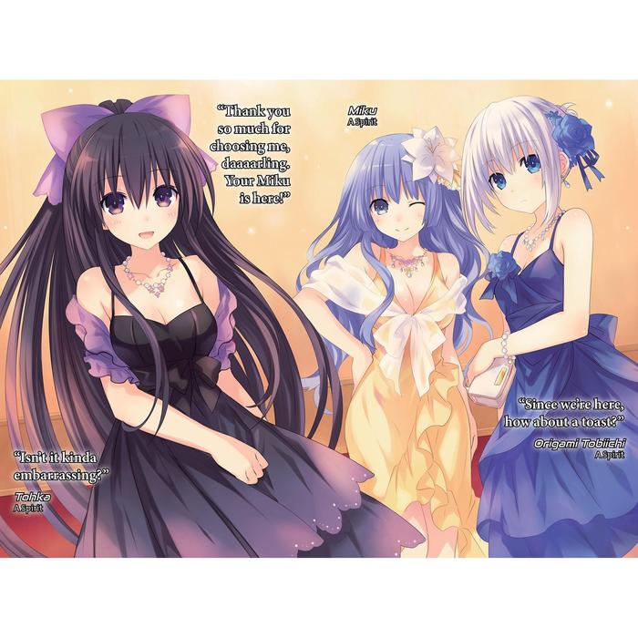 Date A Live Light Novel Volume 12 — Interior