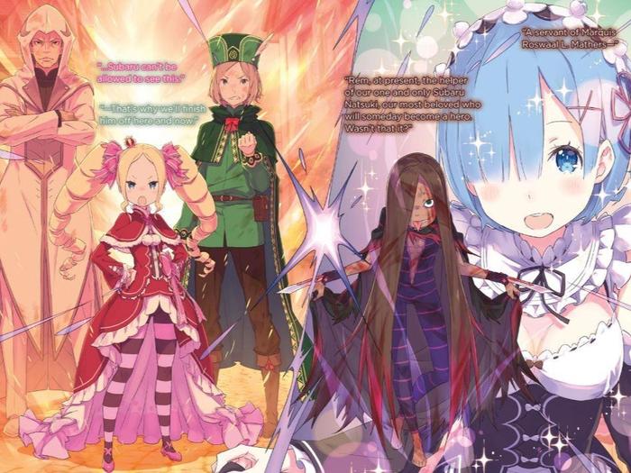Re:ZERO Starting Life in Another World Light Novel Volume 20 — Back Cover