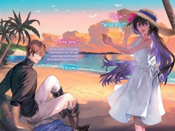 Unnamed Memory Light Novel Volume 6 — Back Cover