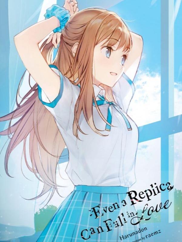 Even a Replica Can Fall in Love Light Novel Volume 1 — Back Cover