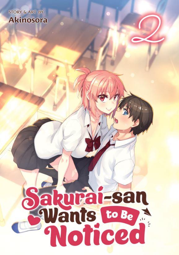 Sakurai-san Wants to Be Noticed Manga Vol 2 — Back Cover