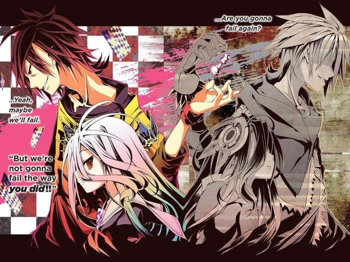 No Game No Life Light Novel Volume 8 — Back Cover