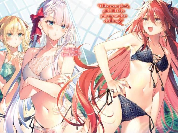 The Demon Sword Master of Excalibur Academy Light Novel Volume 5 — Back Cover