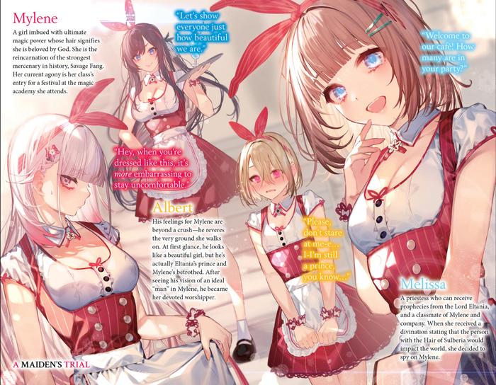 Miss Savage Fang Light Novel Volume 2 — Back Cover