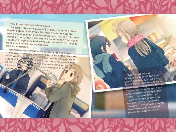 Adachi and Shimamura Light Novel Volume 9 — Interior