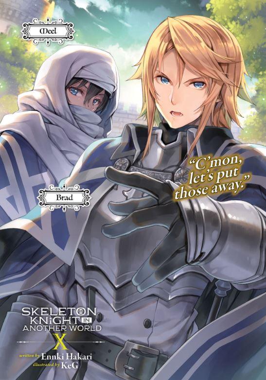 Skeleton Knight in Another World Light Novel Volume 10 — Back Cover