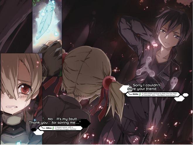 Sword Art Online Aincrad Light Novel Volume 2 — Interior
