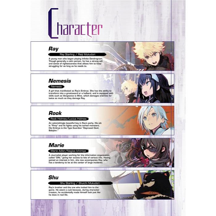 Infinite Dendrogram Light Novel Volume 8 — Interior