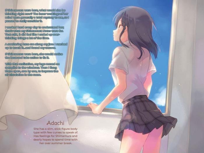 Adachi and Shimamura Light Novel Volume 5 — Interior