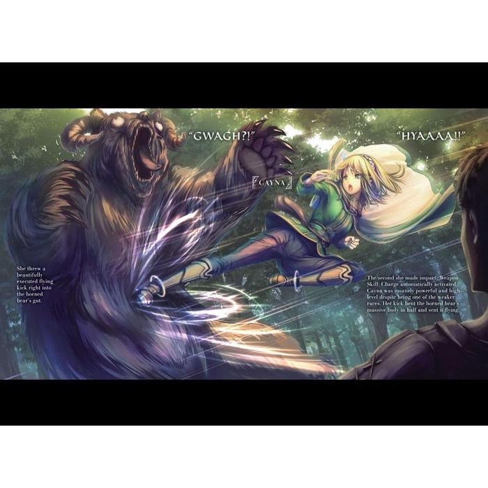 In the Land of Leadale Light Novel Volume 1 — Back Cover