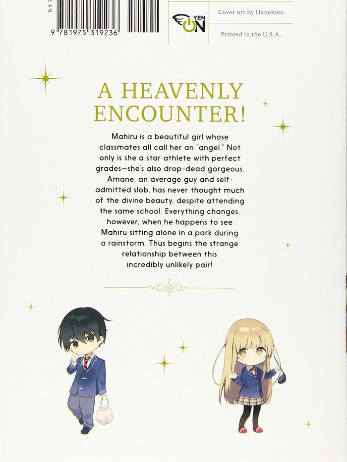 The Angel Next Door Spoils Me Rotten Light Novel Volume 1 — Back Cover