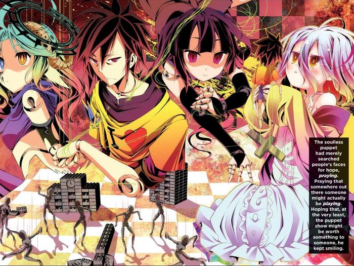 No Game No Life Light Novel Volume 5 — Back Cover