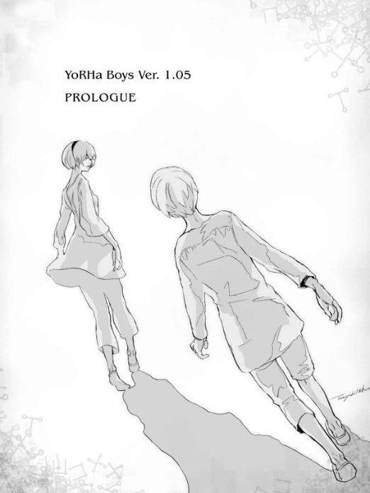NieR Automata - YoRHa Boys Novel — Interior