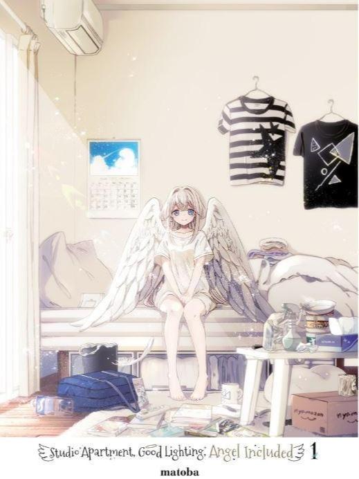 Studio Apartment, Good Lighting, Angel Included Manga Volume 1 — Back Cover