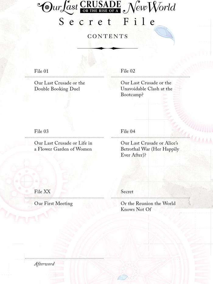 Our Last Crusade or the Rise of a New World Light Novel Secret File — Image 4