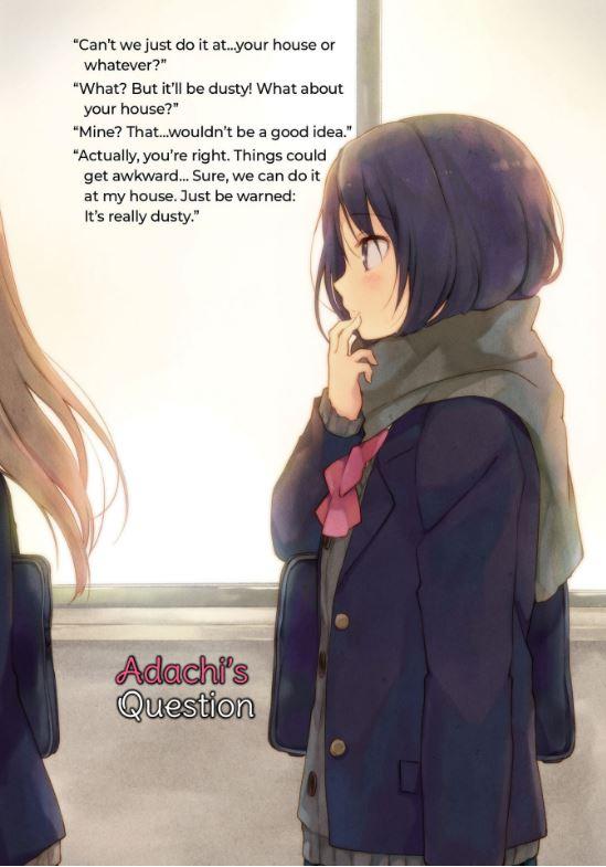 Adachi and Shimamura Light Novel Volume 2 — Image 4