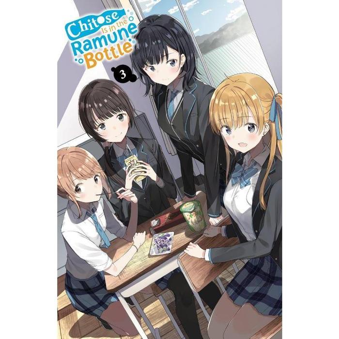 Chitose Is in the Ramune Bottle Manga Volume 3 — Back Cover