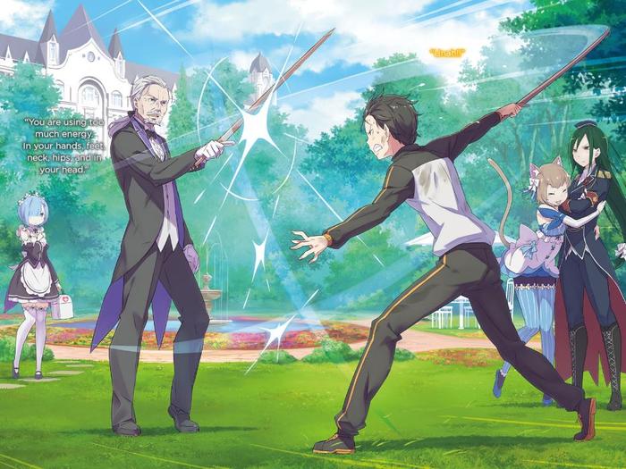 Re:ZERO Starting Life in Another World Light Novel Volume 5 — Back Cover