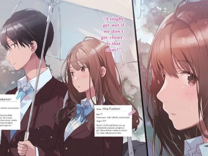 Girl I Saved on Train Turned Out Childhood Friend Light Novel Volume 1 — Back Cover