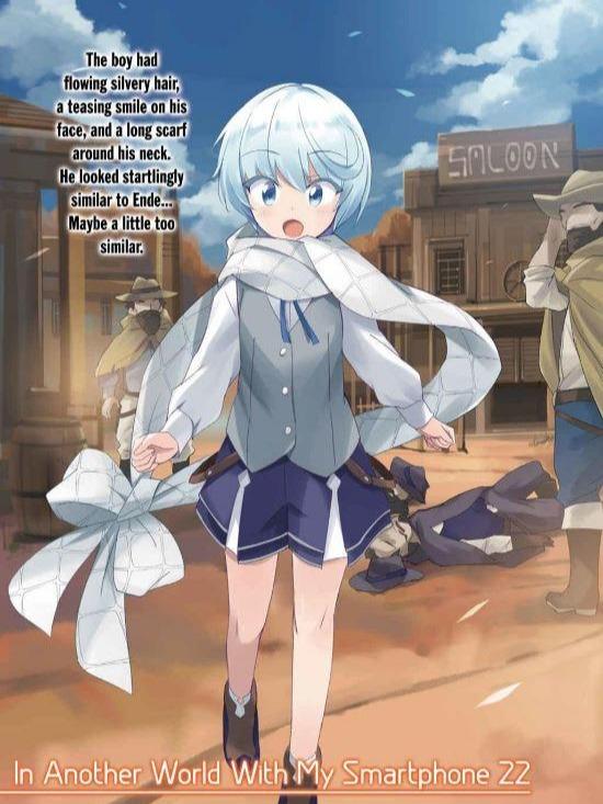 In Another World With My Smartphone Light Novel Volume 22 — Back Cover