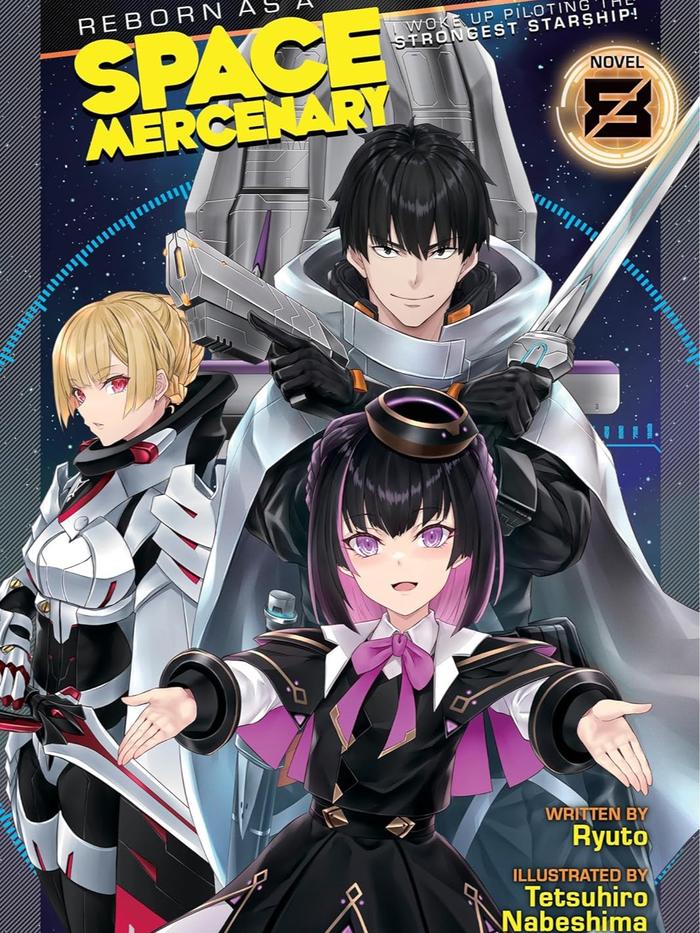 Reborn as a Space Mercenary Light Novel Volume 8