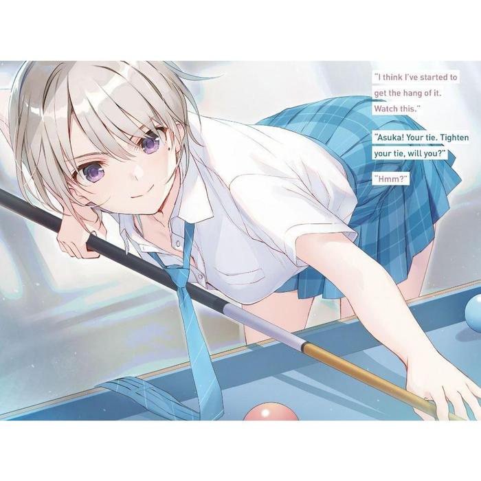 Chitose Is in the Ramune Bottle Light Novel Volume 3 — Back Cover